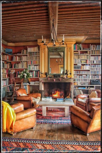 Location de vacances - Chambre d'hôtes à Chadeleuf - salon