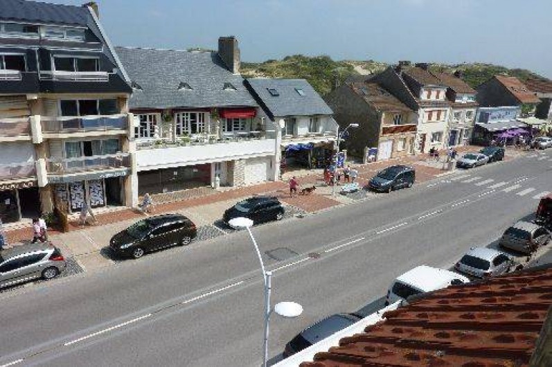 Location de vacances - Appartement à Fort-Mahon-Plage - Vue avenue