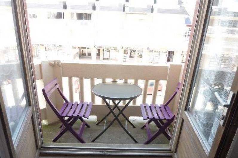 Location de vacances - Appartement à Fort-Mahon-Plage - Balcon vue mer à gauche