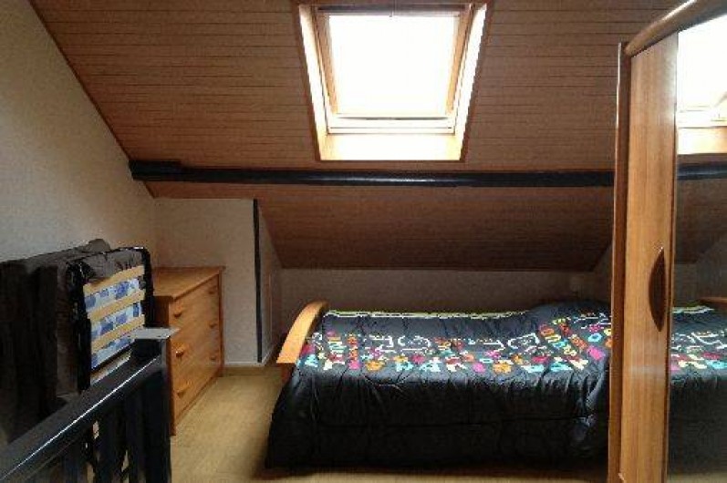 Location de vacances - Appartement à Fort-Mahon-Plage - Chambre étage 3 couchages