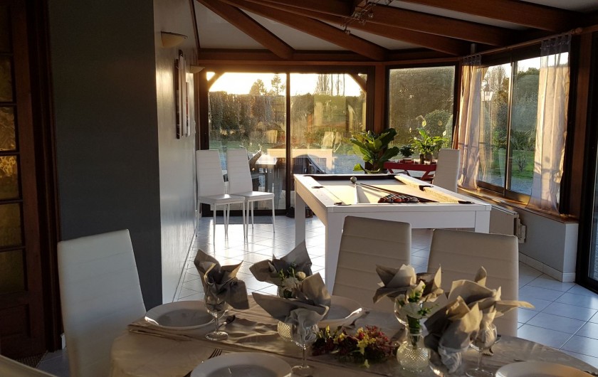 Location de vacances - Gîte à Bourguenolles - Véranda