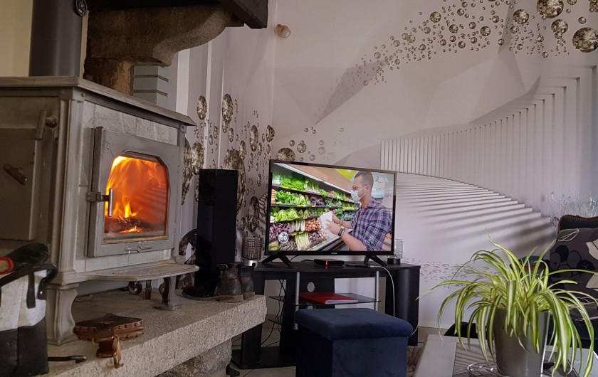 Location de vacances - Gîte à Bourguenolles - Salon