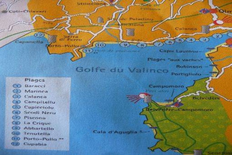 Location de vacances - Appartement à Porto Pollo