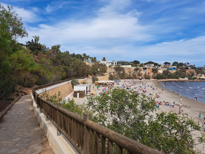 Location de vacances - Appartement à Orihuela Costa - Balade le long de la mer cabo roig