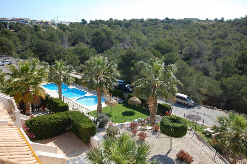 Location de vacances - Appartement à Orihuela Costa - Vue sur le golf et piscine