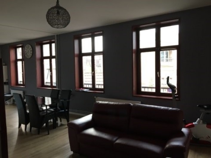 Location de vacances - Appartement à Gravelines - salon salle à manger