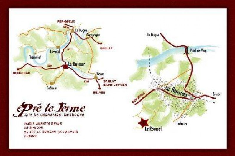 Location de vacances - Gîte à Le Buisson-de-Cadouin