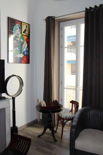 Location de vacances - Appartement à Hyères - Salon