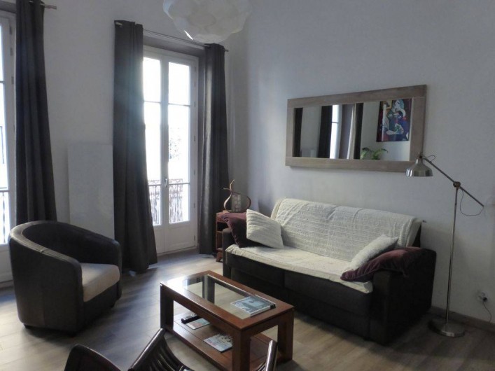 Location de vacances - Appartement à Hyères - Salon