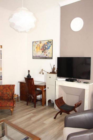 Location de vacances - Appartement à Hyères - Salon