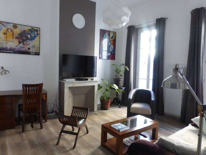 Location de vacances - Appartement à Hyères - Salon