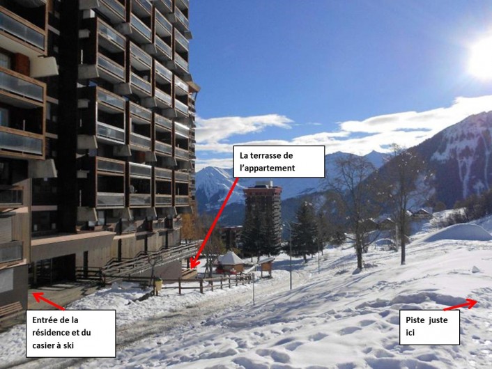Location de vacances - Appartement à Le Corbier