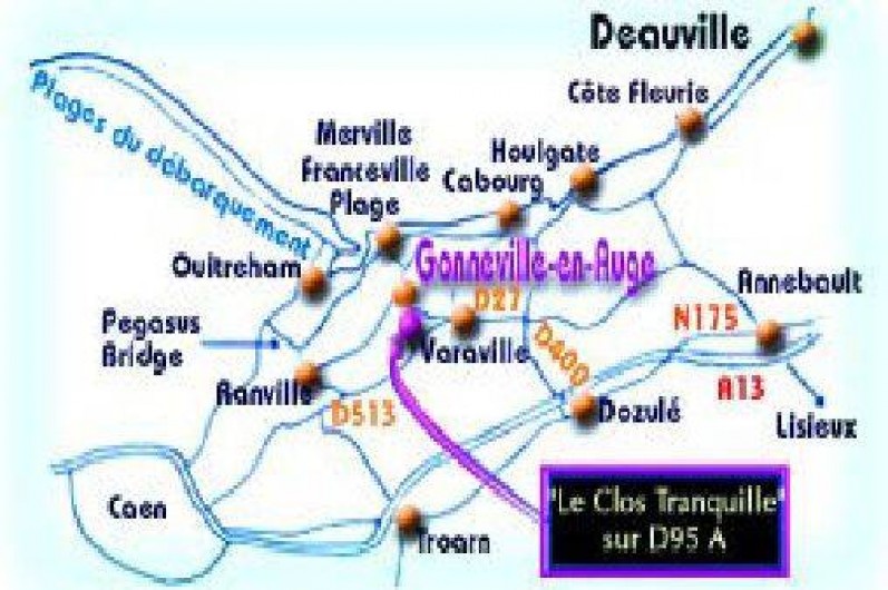 Location de vacances - Camping à Gonneville-en-Auge