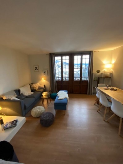 Location de vacances - Appartement à Saint-Gervais-les-Bains - Living-room