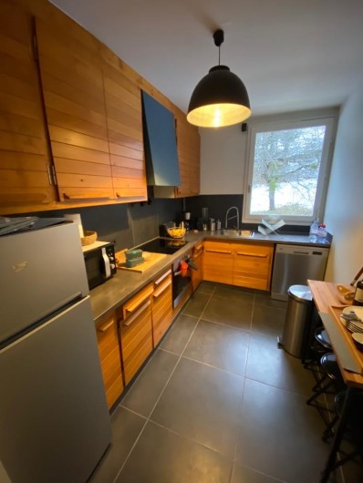 Location de vacances - Appartement à Saint-Gervais-les-Bains - Cuisine
