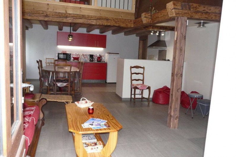 Location de vacances - Gîte à Saint-Pierre-de-Chartreuse - Coin cuisine / salon