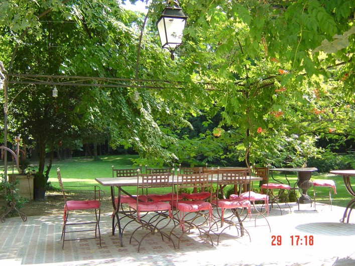 Location de vacances - Chambre d'hôtes à Lamotte-du-Rhône - LA PERGOLA