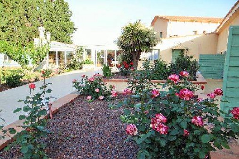 Location de vacances - Chambre d'hôtes à Ortaffa - Entrée Mas du Tech