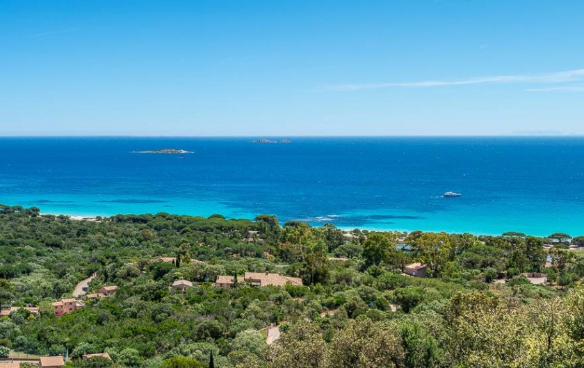 Location de vacances - Maison - Villa à Porto-Vecchio - Vue Panoramique depuis notre Résidence!