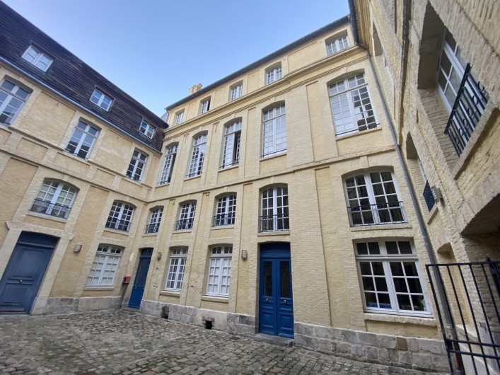Location de vacances - Appartement à Dieppe - Cour intérieure