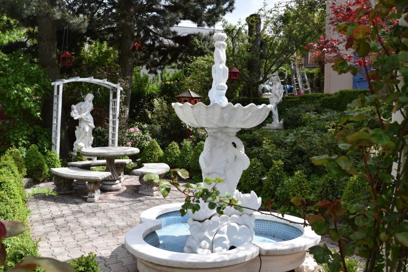 Location de vacances - Villa à Pierre-Châtel - Jardin romantique