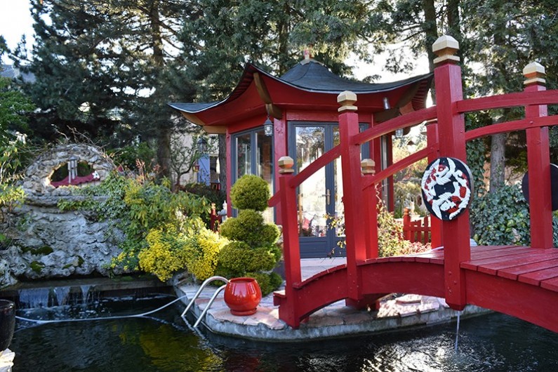 Location de vacances - Villa à Pierre-Châtel - Bassin  , pont maison de thé cascade