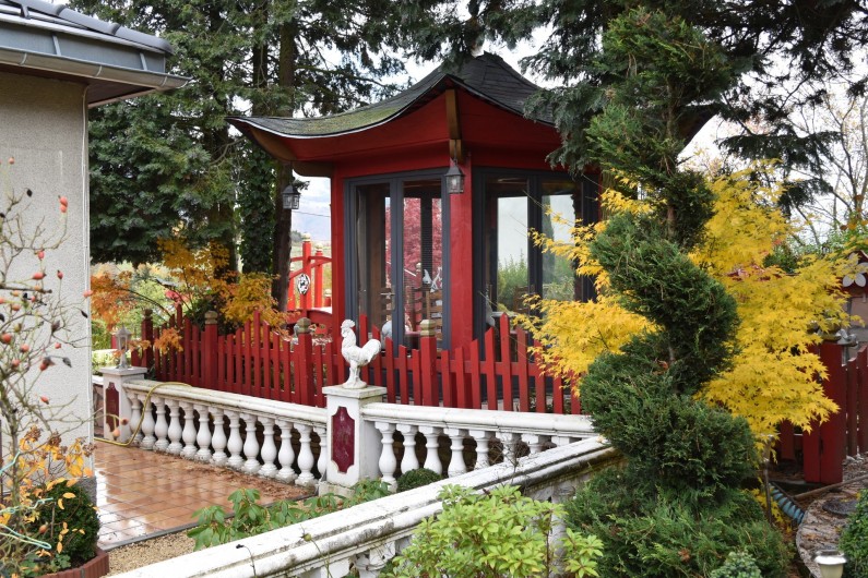 Location de vacances - Villa à Pierre-Châtel - Automne et maison de thé