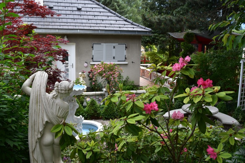 Location de vacances - Villa à Pierre-Châtel - Parc romantique