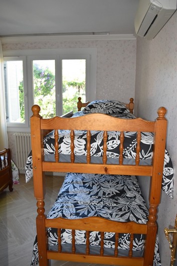 Location de vacances - Villa à Pierre-Châtel - Chambre n° 2 avec lits superposés