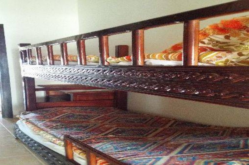 Location de vacances - Appartement à Saïdia - coin cabine avec lits superposés