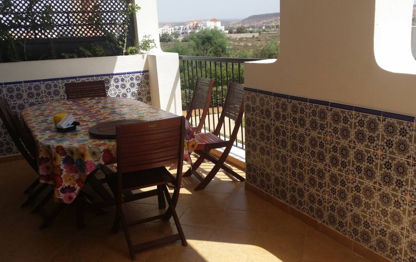 Location de vacances - Appartement à Saïdia - terrasse