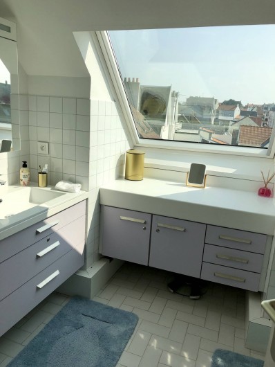 Location de vacances - Appartement à Wimereux - Salle de bain