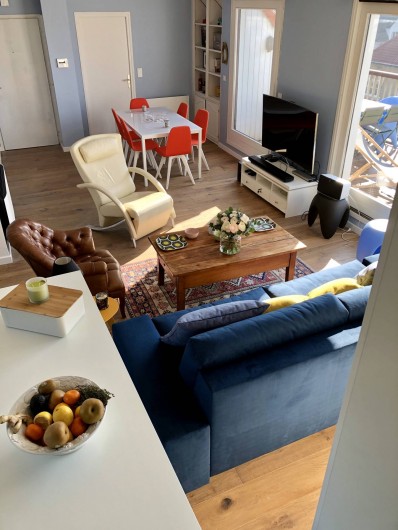 Location de vacances - Appartement à Wimereux - Salon