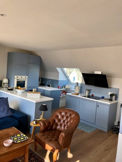 Location de vacances - Appartement à Wimereux - Notre cuisine ultra moderne et entièrement équipée