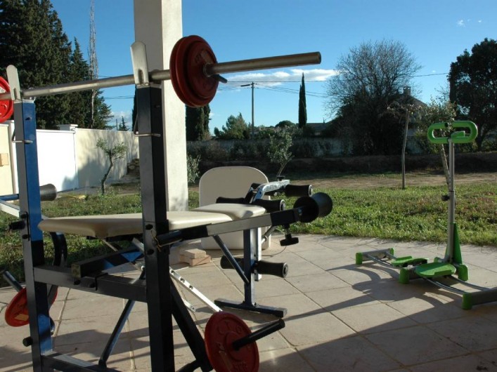 Location de vacances - Villa à Arles - Salle de sport
