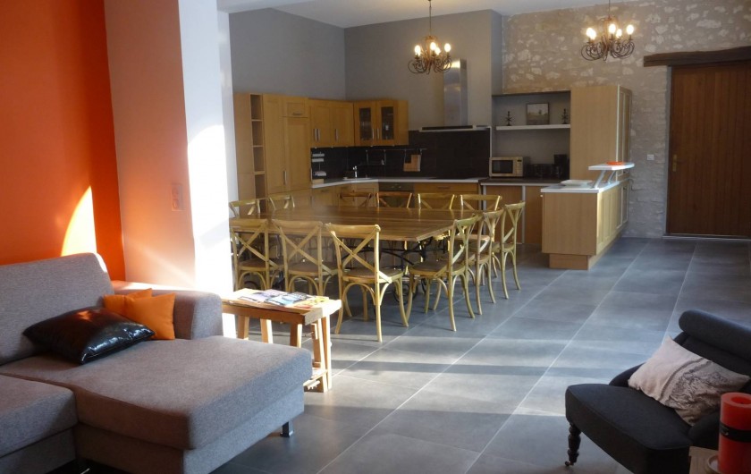 Location de vacances - Gîte à Saint-Jean-Saint-Germain - Salon du Gite