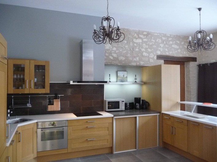 Location de vacances - Gîte à Saint-Jean-Saint-Germain - Cuisine du Gite