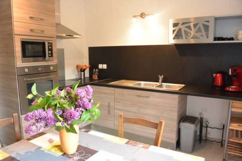 Location de vacances - Appartement à Kaysersberg - belle cuisine aménagée