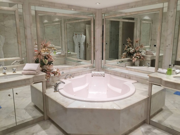 Location de vacances - Appartement à Cannes - Salle de bain