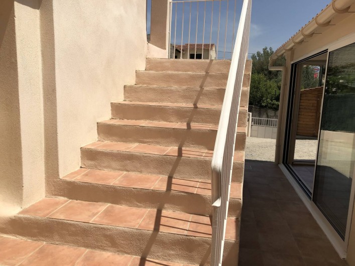 Location de vacances - Maison - Villa à Propriano - ESCALIER ACCES MAISON