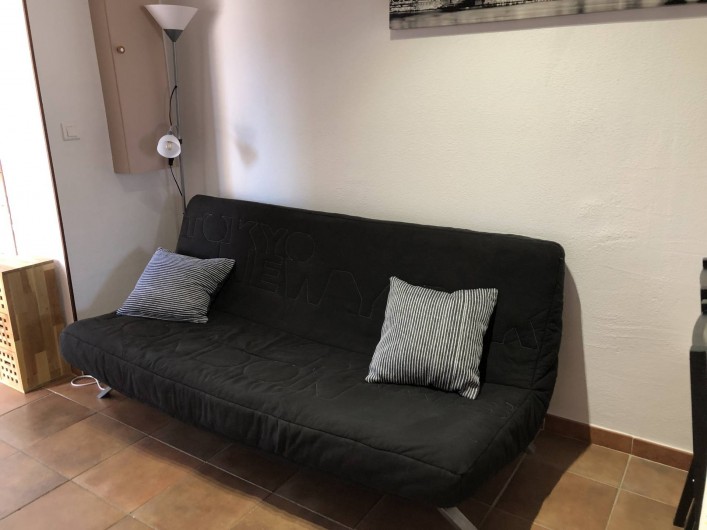 Location de vacances - Maison - Villa à Propriano - CANAPE COIN TELEVISION