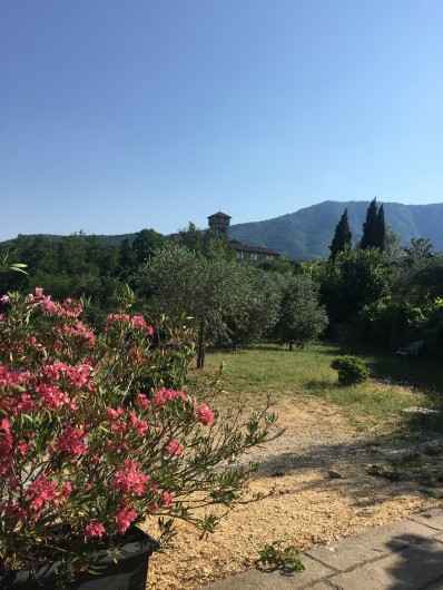 Location de vacances - Villa à Les Salelles - vue du jardin