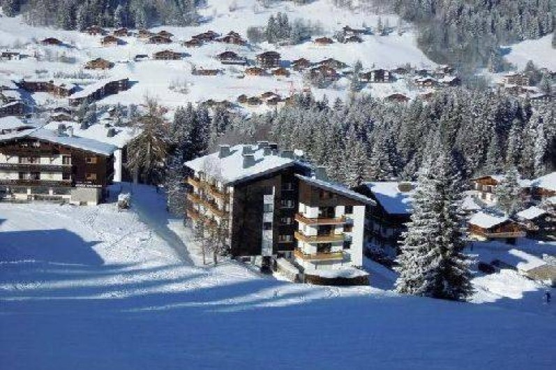 Location de vacances - Appartement à Les Gets - Résidence les drakkars en rez de jardin