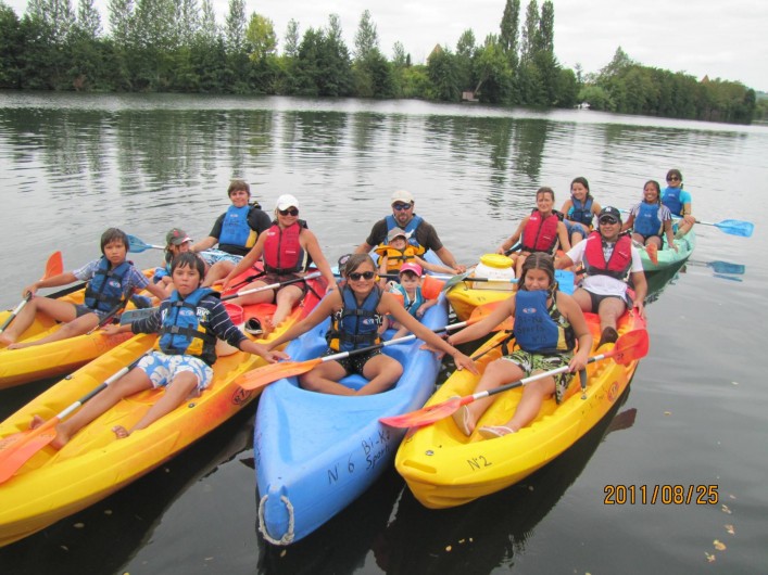 Location de vacances - Gîte à Brugnac - canoé sur le Lot à 10mn en voiture