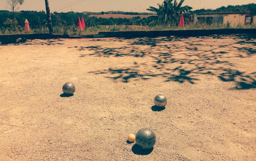 Location de vacances - Gîte à Brugnac - Terrain de pétanque