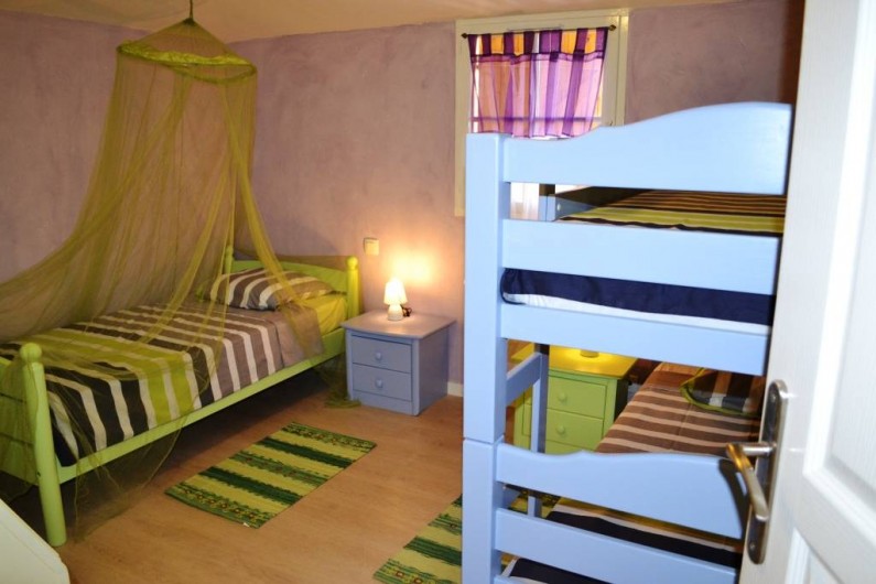 Location de vacances - Gîte à Brugnac - Chambre triple Appollo