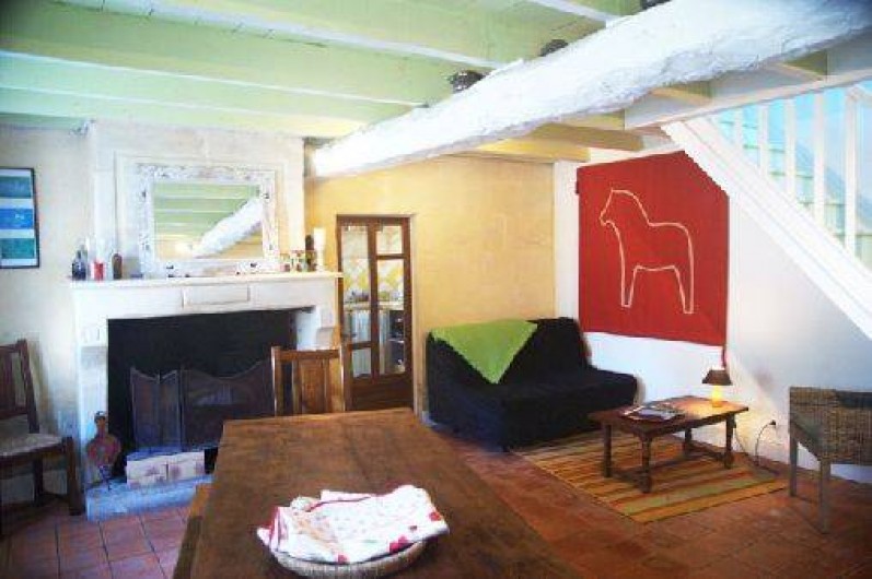 Location de vacances - Gîte à Guitres - Pièce a vivre
Gite Gabarre