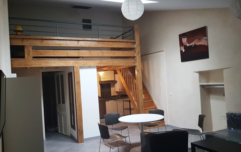 Location de vacances - Appartement à Charleval - Mezzanine