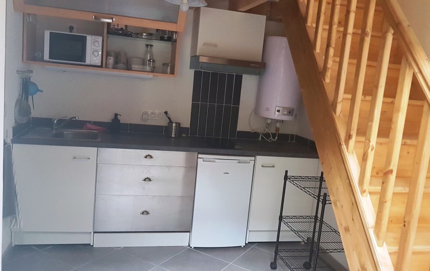 Location de vacances - Appartement à Charleval - vaste coin cuisine