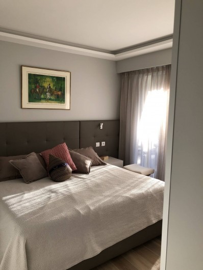 Location de vacances - Appartement à Menton - Chambre principale